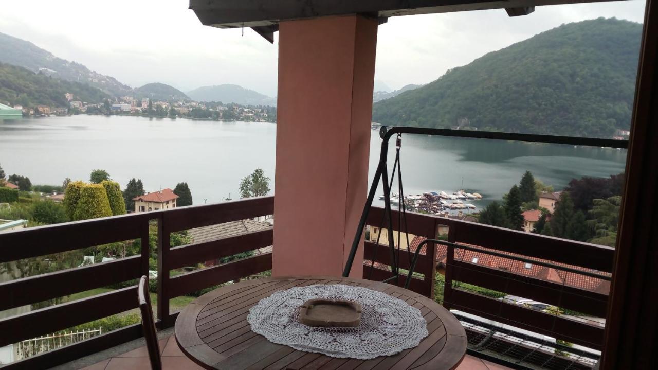 Villa Panoramica Лавена Понте Треза Екстериор снимка