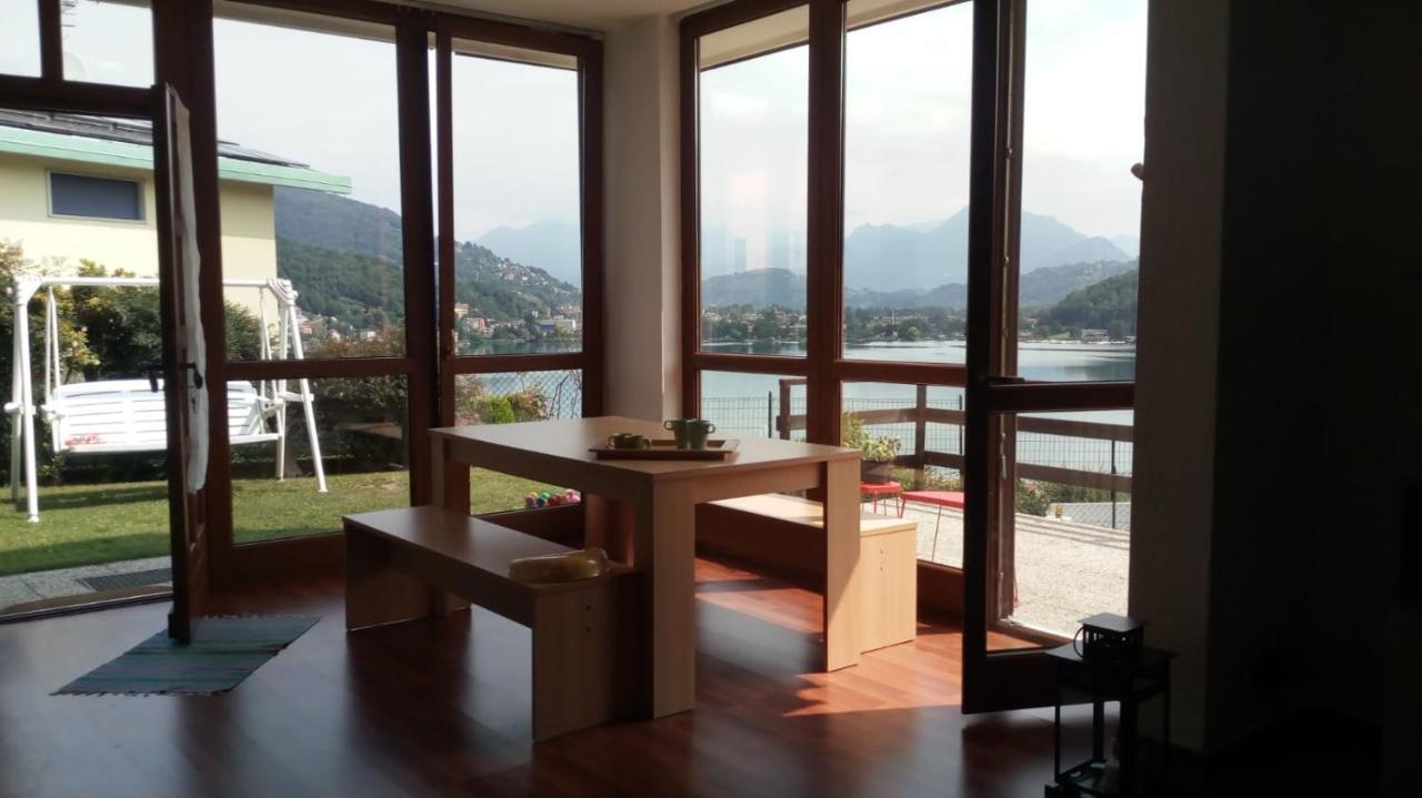 Villa Panoramica Лавена Понте Треза Екстериор снимка